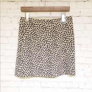 Bcbgeneration polka dot skirt size 10